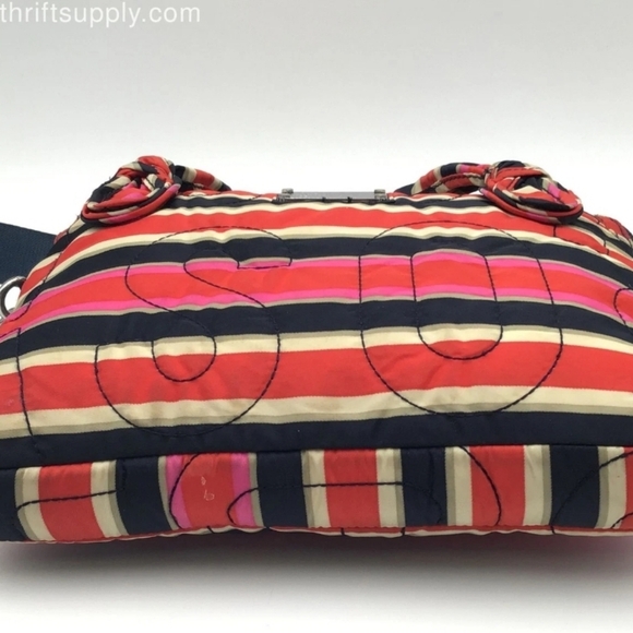 Striped Marc Jacobs Women's Bag - Multicolor Excellent. Laptop Bag Commuter - Picture 4 of 9